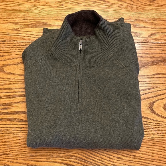 Patagonia Cotton Sweater Men’s Small 1/4 Zip - Picture 1 of 6